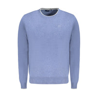 North Sails Blue Cotton Men Sweater