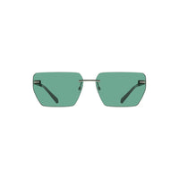 Calvin Klein Green Metal Men Sunglass