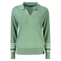 North Sails Green Cotton Women Sweater