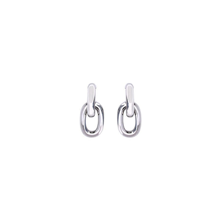 Rabanne Double XL Link Earrings