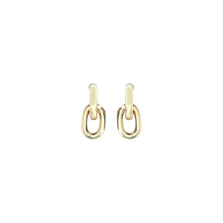 Rabanne Double XL Link Earrings