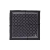 Dolce & Gabbana Black Silk Pocket Square