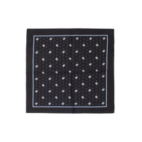 Dolce & Gabbana Black Silk Pocket Square