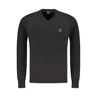 Hugo Boss Black Cotton Sweater
