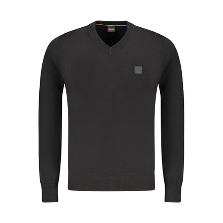 Hugo Boss Black Cotton Sweater