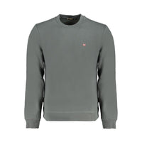 Napapijri Green Cotton Men Sweater