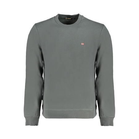 Napapijri Green Cotton Men Sweater