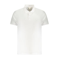 Calvin Klein White Cotton Men Polo Shirt