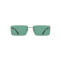 Calvin Klein Green Metal Women Sunglass