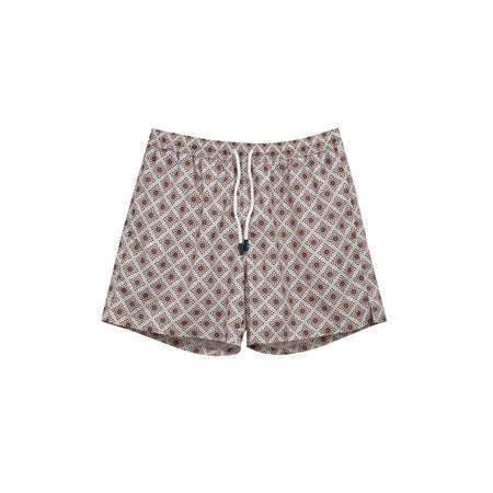 Gran Sasso Pink Polyester Swim Short