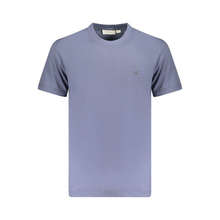 Calvin Klein Blue Cotton Men T-Shirt