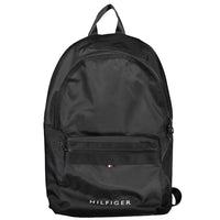Tommy Hilfiger Black Polyester Backpack