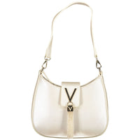 Mario Valentino Silver Polyethylene Women Handbag