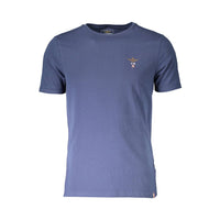 Aeronautica Militare Blue Cotton Men Underwear Shirt