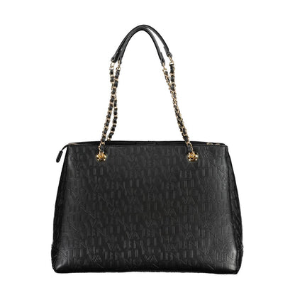 Mario Valentino Black Polyethylene Women Handbag