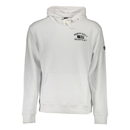 North Sails White Cotton Men's Sweater