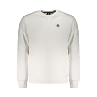 North Sails White Cotton Men Sweater