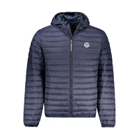 North Sails Blue Polyamide Men Jacket