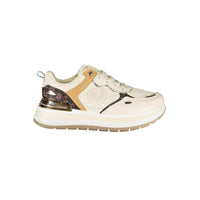 Laura Biagiotti Beige Polyester Women Sneaker