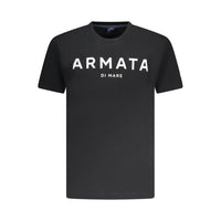 Armata Di Mare Black Cotton Men T-Shirt