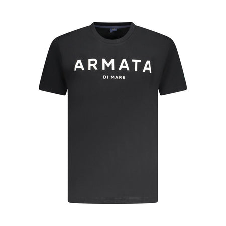 Armata Di Mare Black Cotton Men T-Shirt