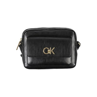 Calvin Klein Black Recycled Polyester Women Handbag