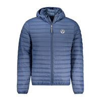 North Sails Blue Polyamide Men Jacket