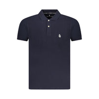 Marina Yachting Blue Cotton Men Polo Shirt