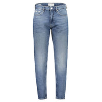 Calvin Klein Blue Cotton Men Jeans