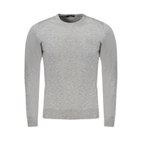 Cavalli Class Brown Polyester Men Sweater