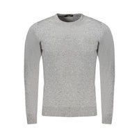 Cavalli Class Grigio Viscosa Men's Sweater by Cavalli Class