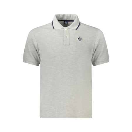 North Sails Brown Cotton Men Polo Shirt