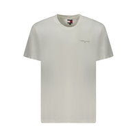 Tommy Hilfiger White Cotton Men T-Shirt