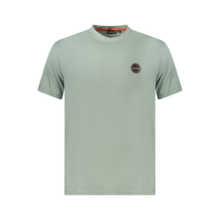 Napapijri Green Cotton Men T-Shirt