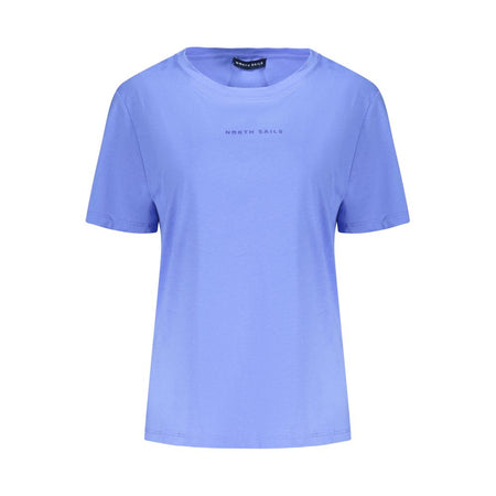 North Sails Blue Cotton Women T-Shirt