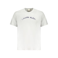 Calvin Klein Brown Cotton Men T-Shirt