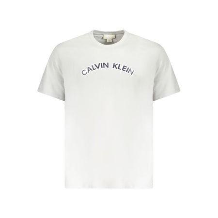 Calvin Klein Brown Cotton Men T-Shirt
