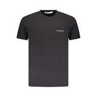 Trussardi Black Cotton Men T-Shirt