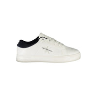 Calvin Klein White Leather Men Sneaker