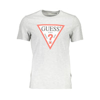 Guess Jeans Brown Cotton Men T-Shirt