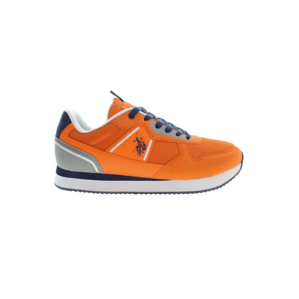 U.S. POLO ASSN. Arancione Polyurethane Men Sneaker by U.S. POLO ASSN.