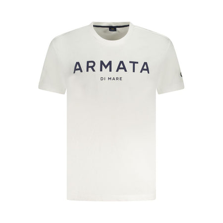 Armata Di Mare White Cotton Men T-Shirt