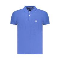 Marina Yachting Blue Cotton Men Polo Shirt