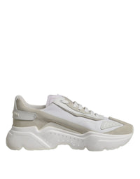 Dolce & Gabbana White Low Top Daymaster Men Sneakers  Shoes