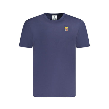 Marina Militare Blue Cotton T-Shirt