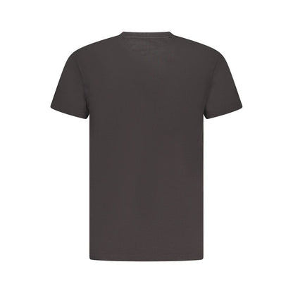 Tommy Hilfiger Black Cotton Men T-Shirt