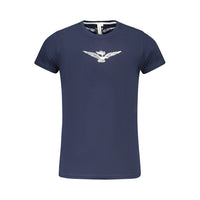 Accademia Militare Blue Cotton T-Shirt