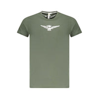 Accademia Militare Green Cotton T-Shirt