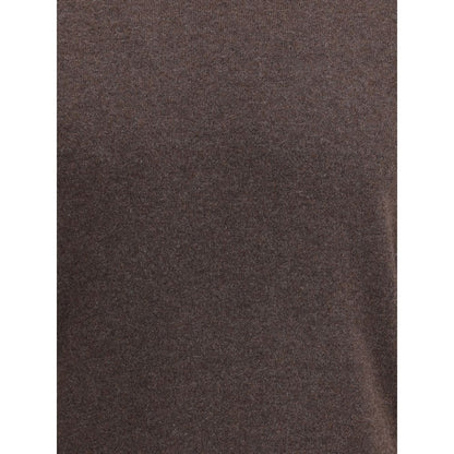 Brunello Cucinelli Brown Cashmere Cashmere Sweater