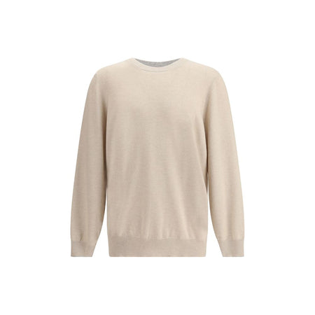 Brunello Cucinelli Beige Cashmere Cashmere Sweater